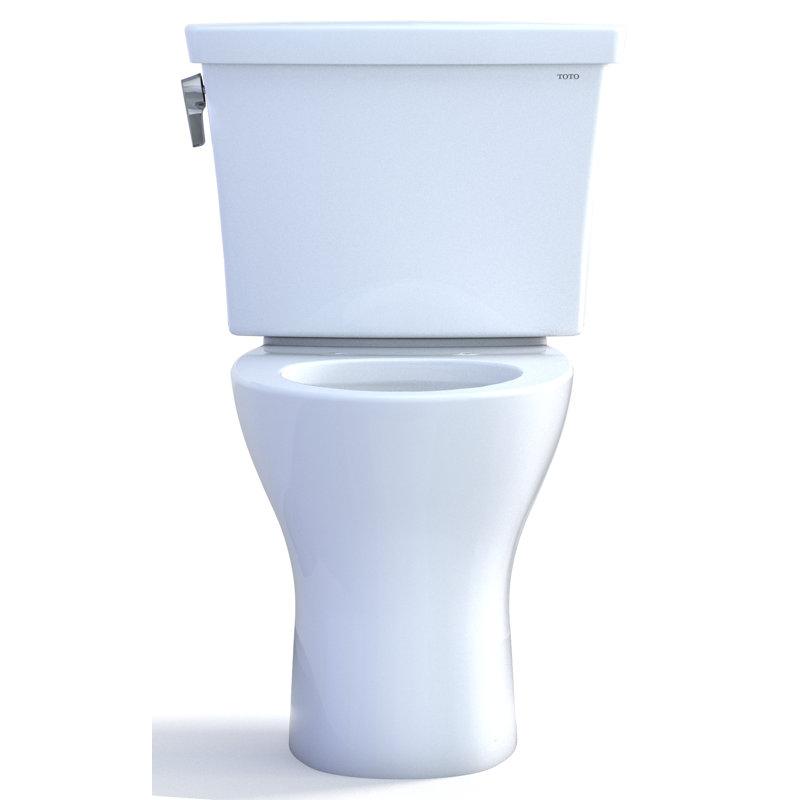 TOTO Drake® DualFlush Elongated TwoPiece Toilet with High Efficiency